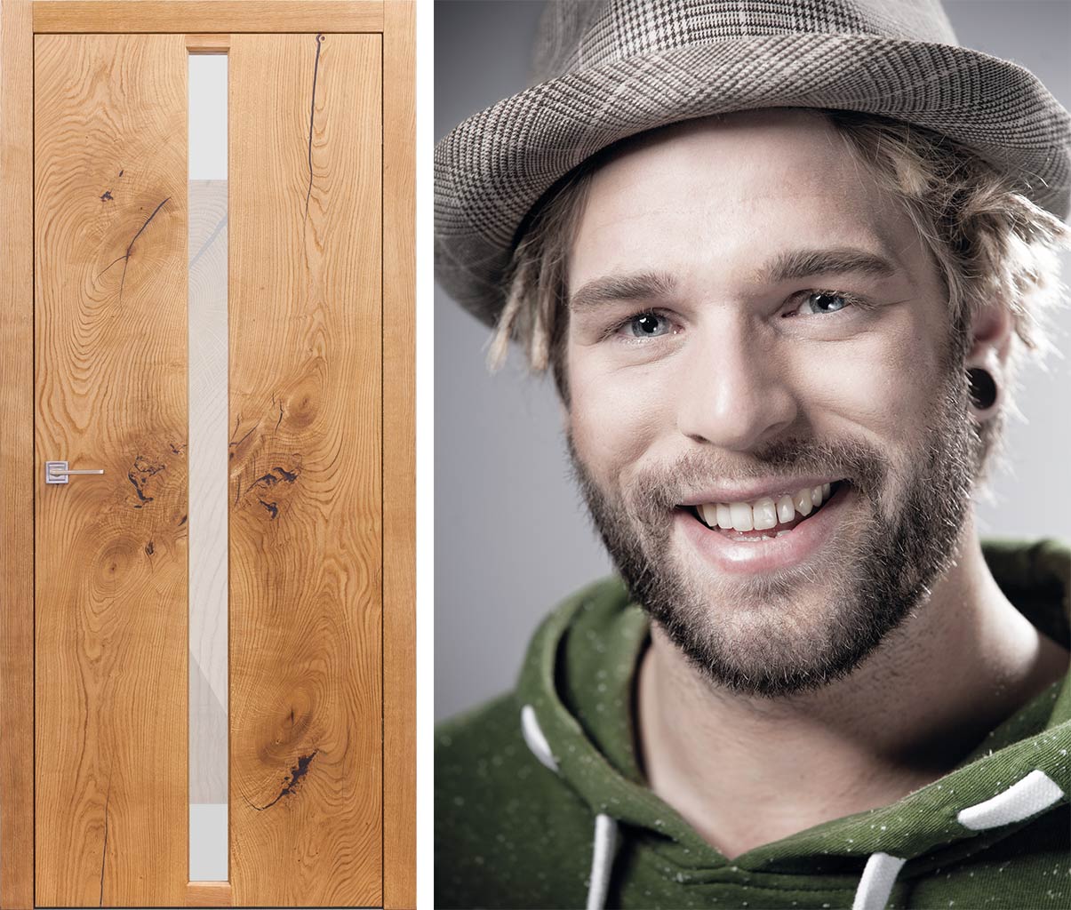 UNIKAT – Eiche astig, gebürstet und geölt